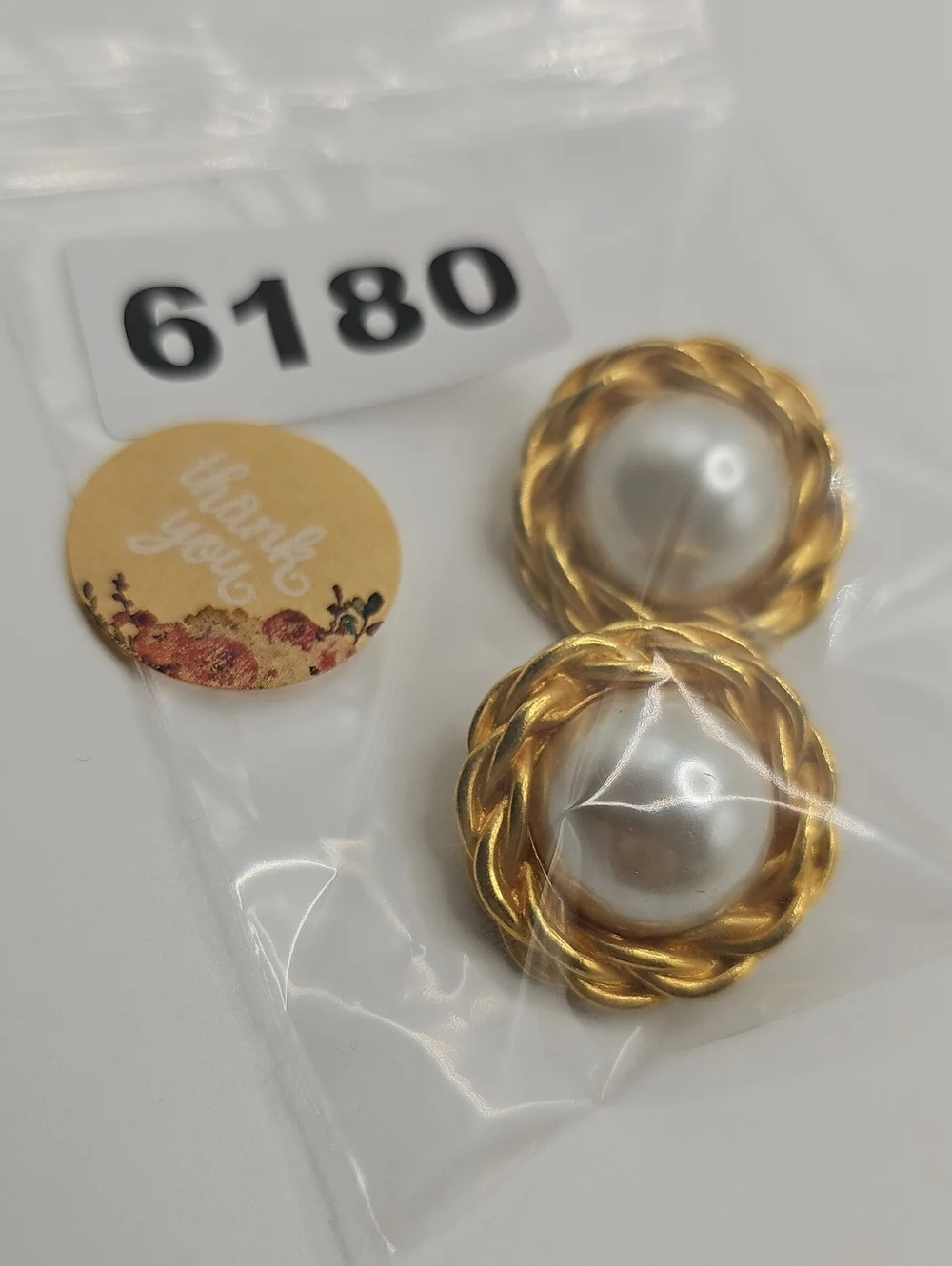 Anne Klein Gold-Tone Pearl Statement Peirce Earrings - Classic Chic